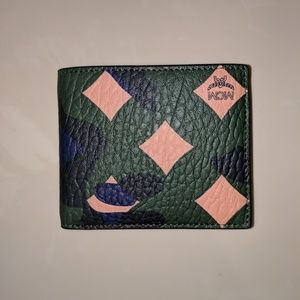 MCM Ottomar Camo Munich Lion Bi-Fold Wallet